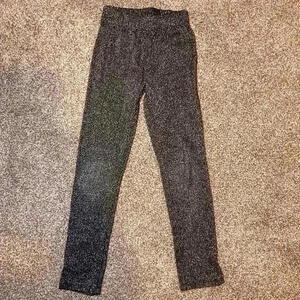 Gap Kids Black Metallic Leggings.  Size S 6-7